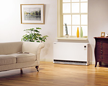 蓄熱暖房器の設置部屋画像